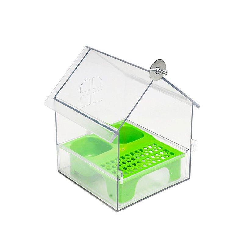 Pull-Out External Parrot Feeder