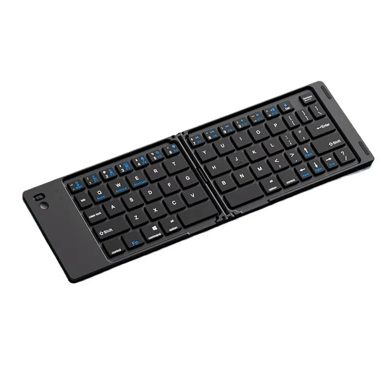 Tri-fold Keyboard, Wireless Bluetooth Foldable Mini Keyboard