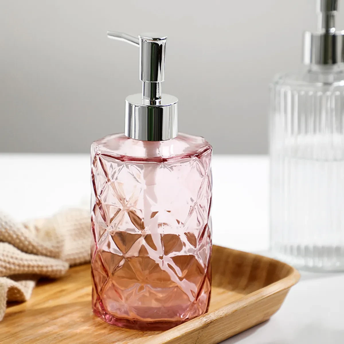 Glass Foaming Hand Soap Dispenser
