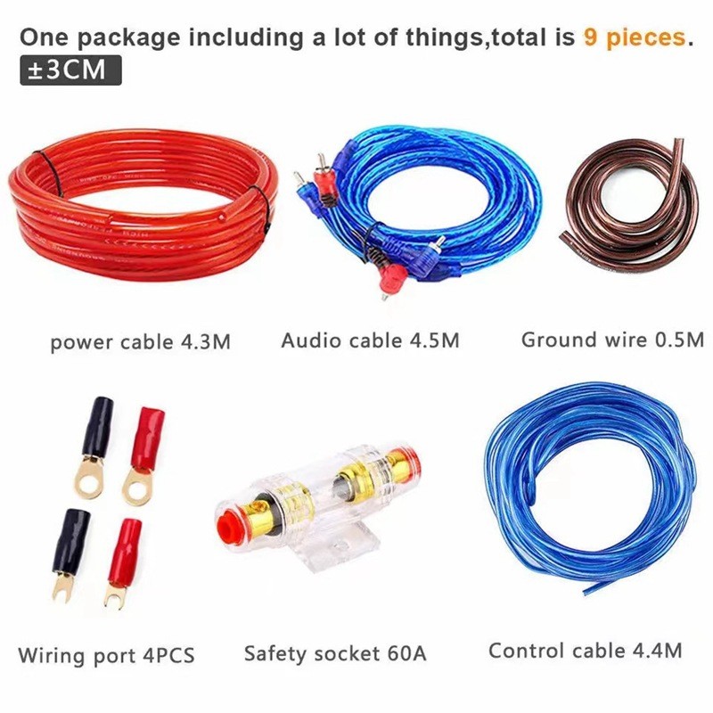 1000W Amp Wiring Kit