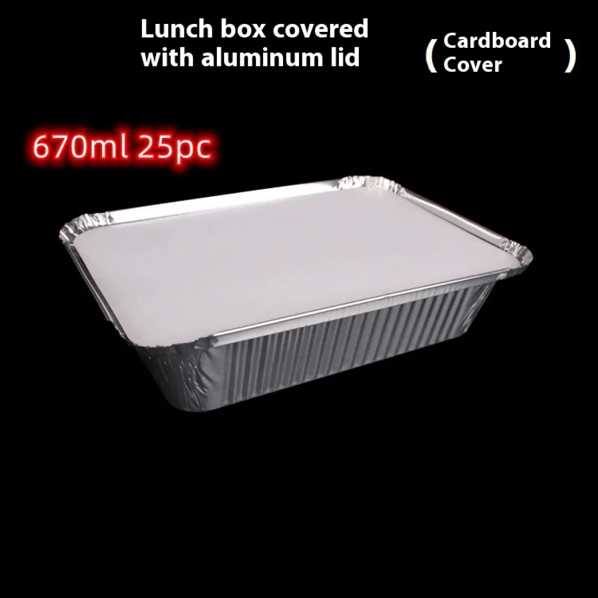 Aluminium Tray with Lid