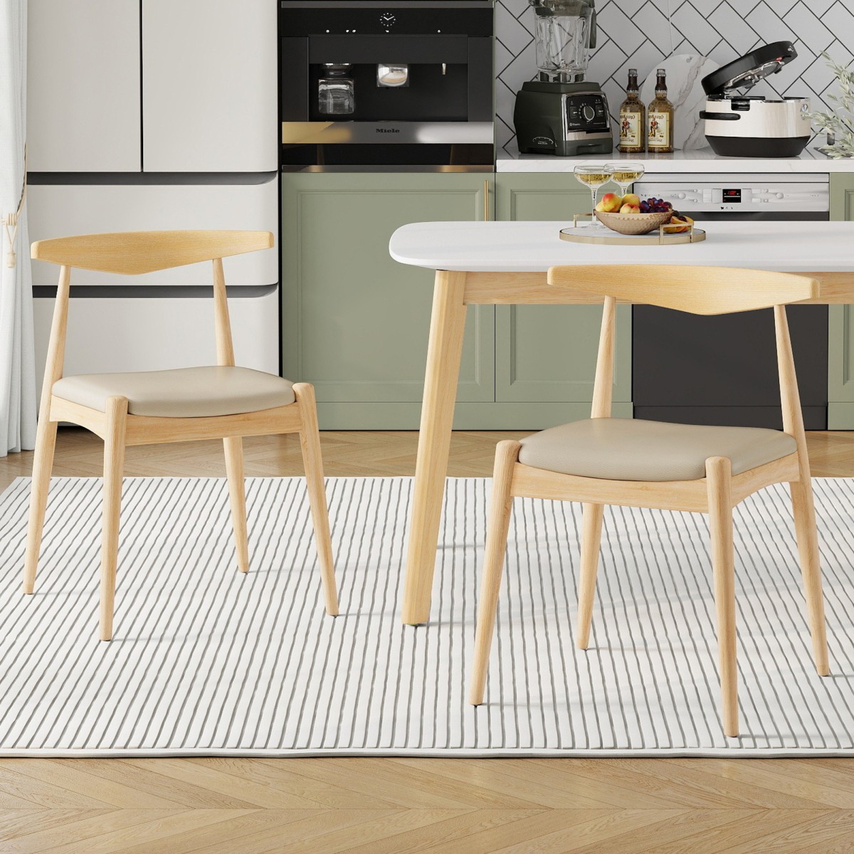 Kids Wooden Table and Chairs