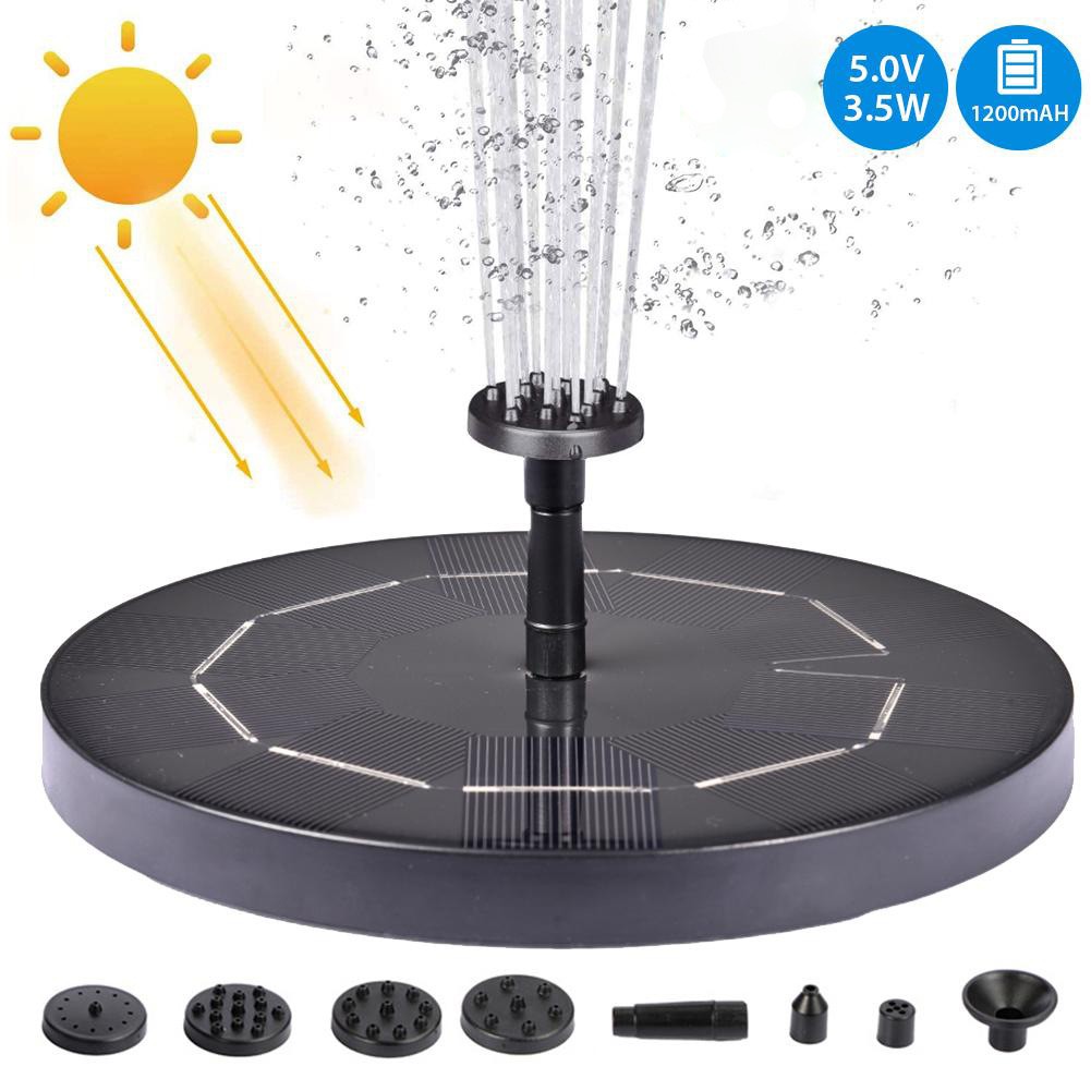 Solar Powered Fountain Pump