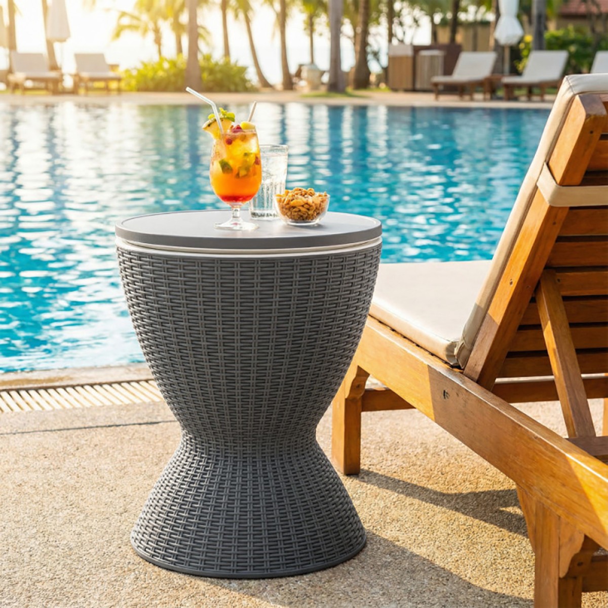 Multi-Functional Cooler Bar Table