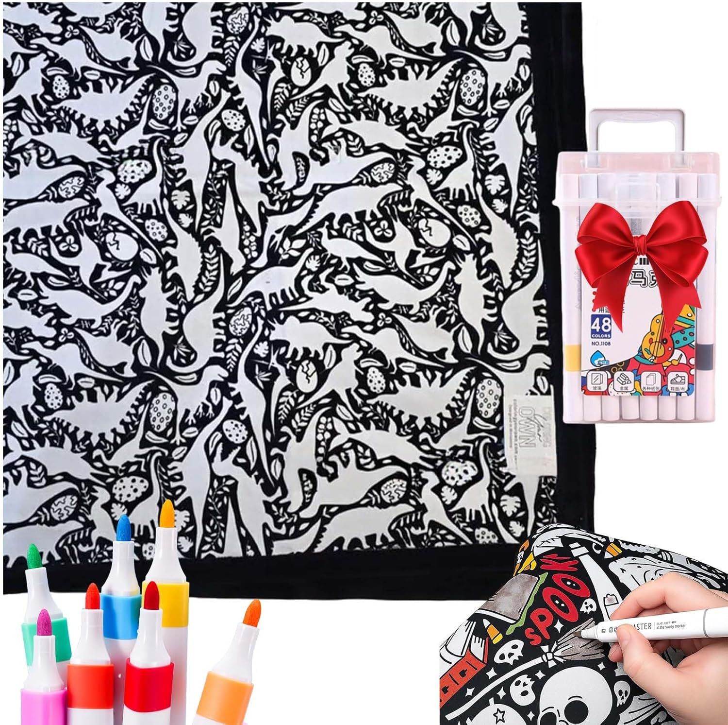 DIY Coloring Blanket