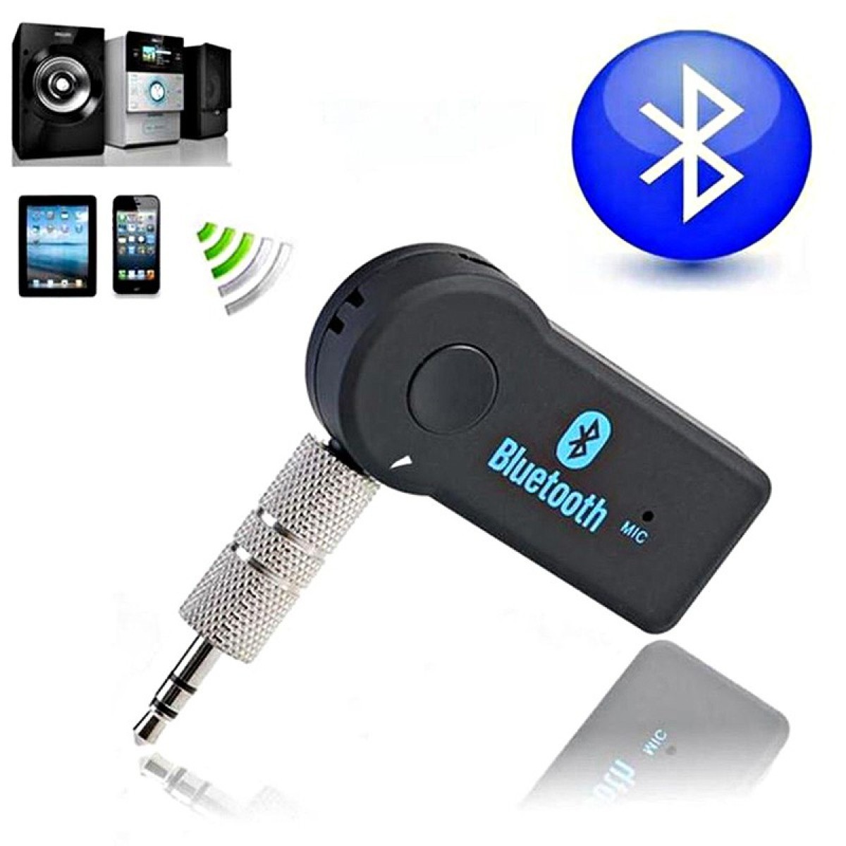 Car Radio with AUX and Bluetooth