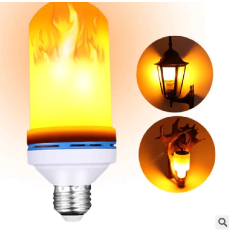 LED Flame Effect Light Bulb