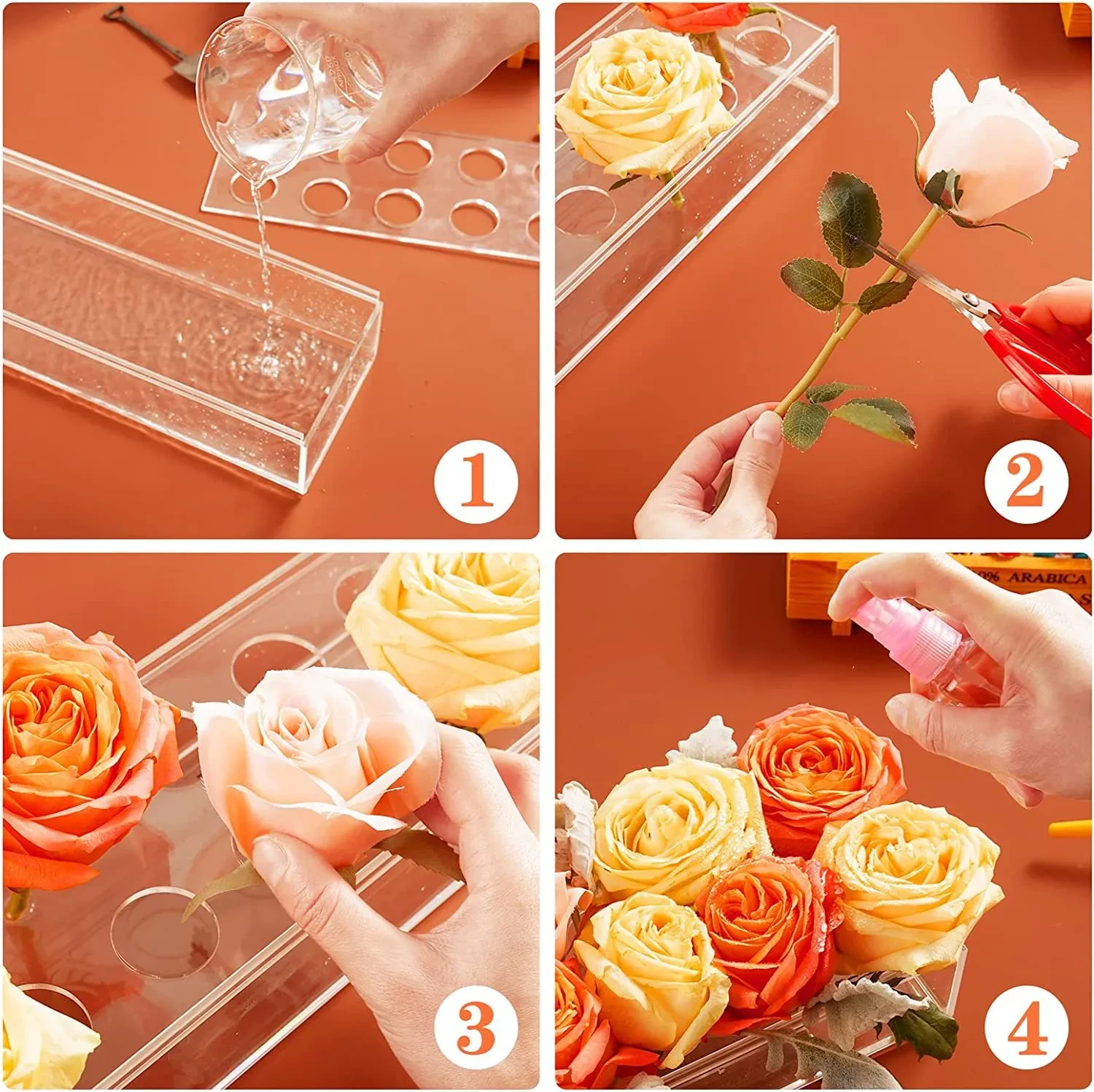 Acrylic Flower Vase
