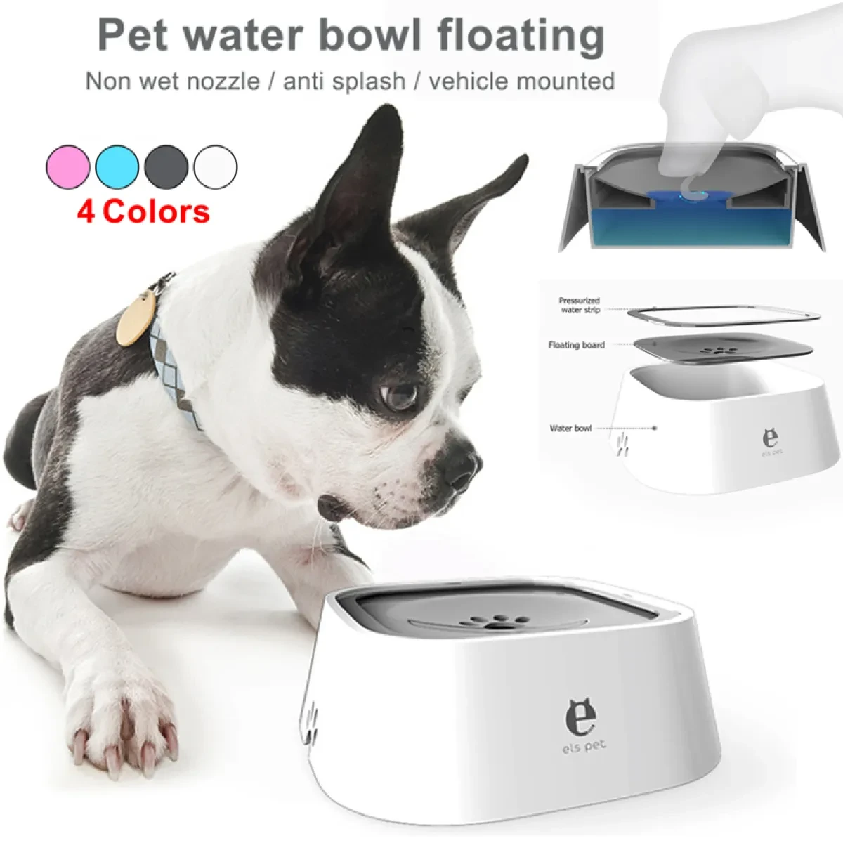 Anti Splash Pet Bowl