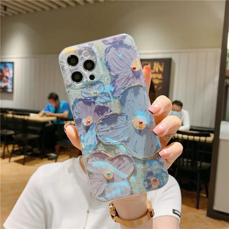 iPhone Colorful Oil Painting Exquisite Phone Case