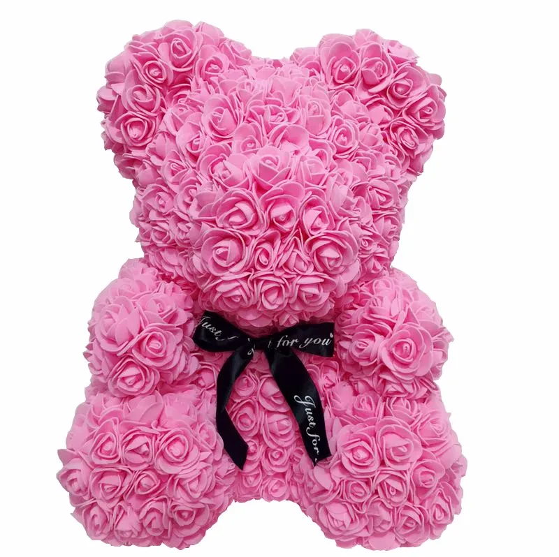 Luxury Rose Teddy Bear