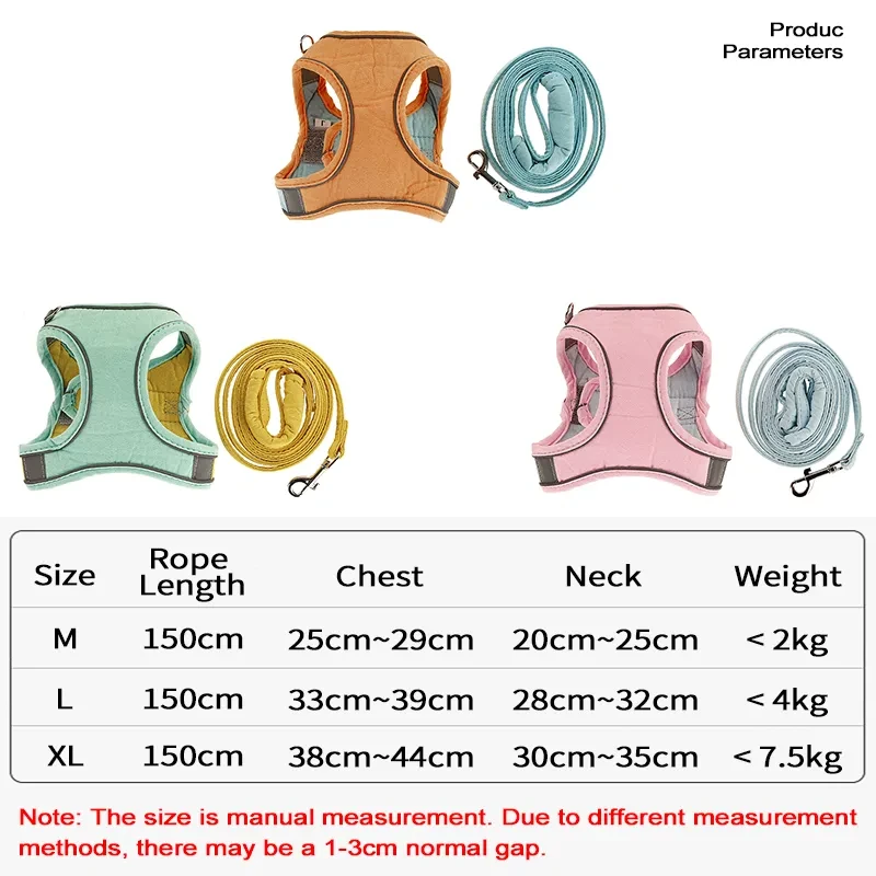 Cat Harness Leash Set