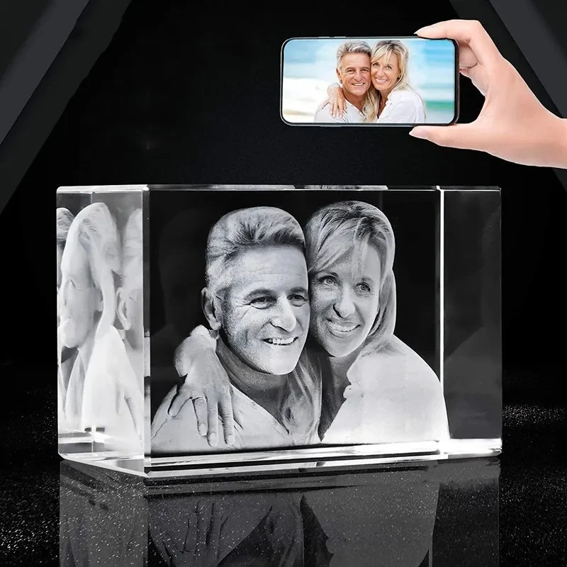 3D Crystal Photo