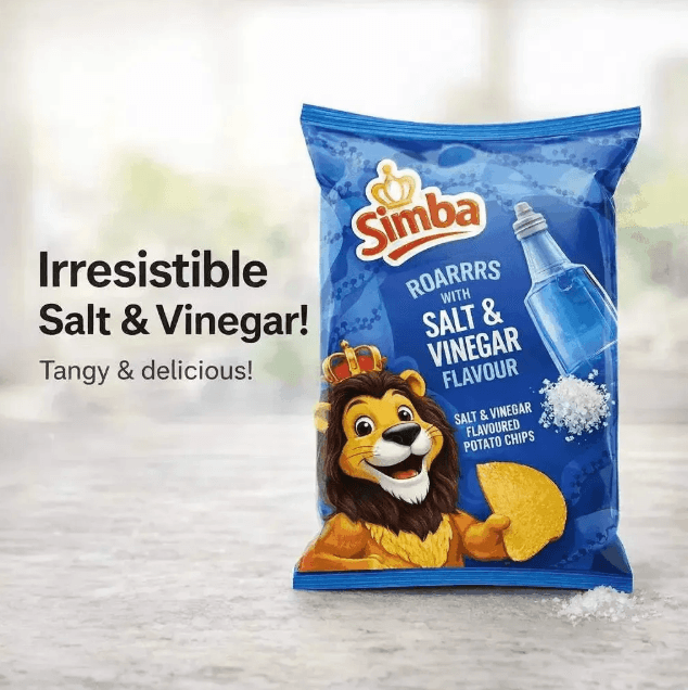 Simba Salt and Vinegar 120g