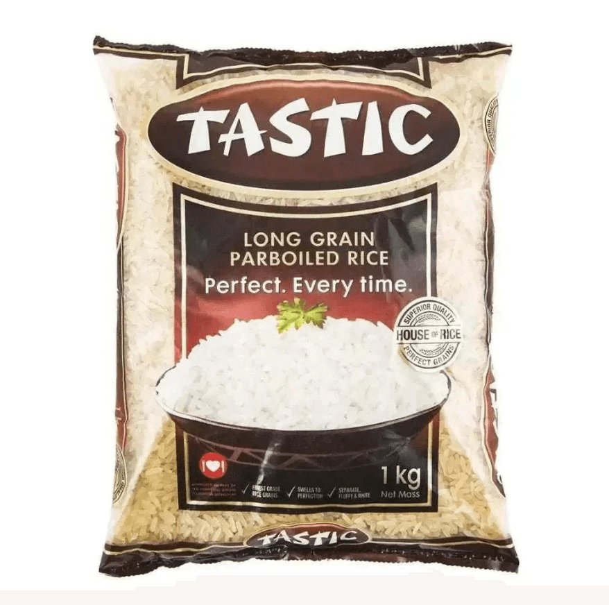 Tastiac Long Grain Parboiled White Rice - 1kg