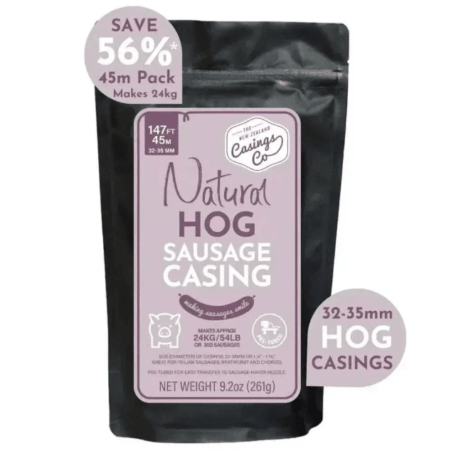 Natural Hog Casings 32-35mm, 45m