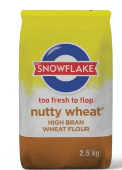 Snowflake Nutty Wheat High Bran Wheat Flour - 2.5kg