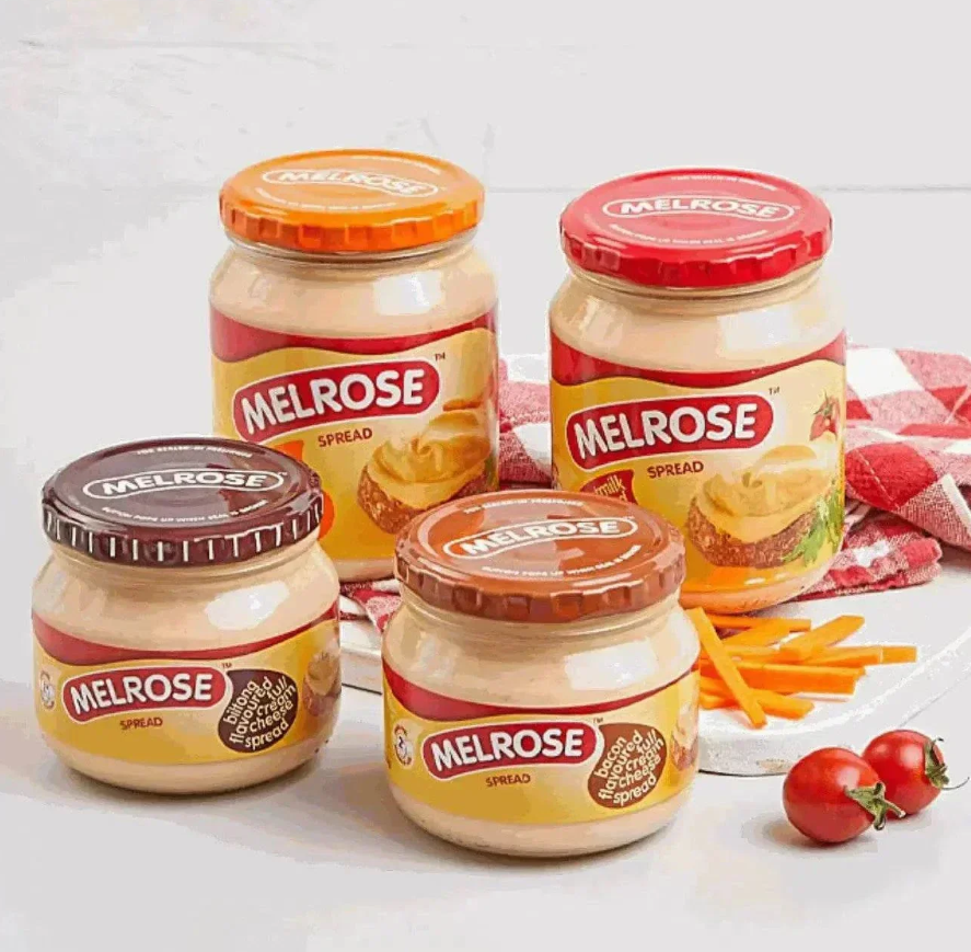 Melrose Processed Cheese Spread - Biltong Flavour 400g