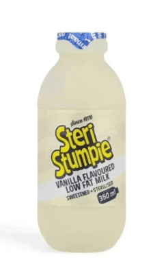 Steri Stumpie - Vanilla Flavoured Low Fat Milk (350ml)