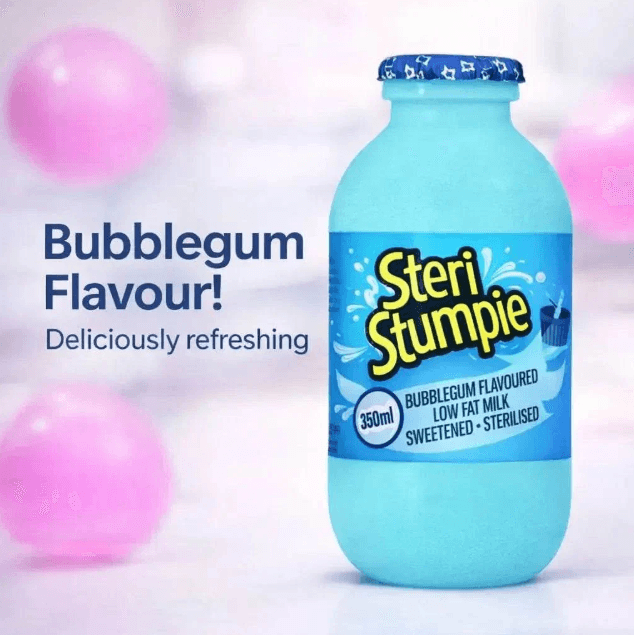 Steri Stumpie Milk - Bubblegum 350ml Bottle