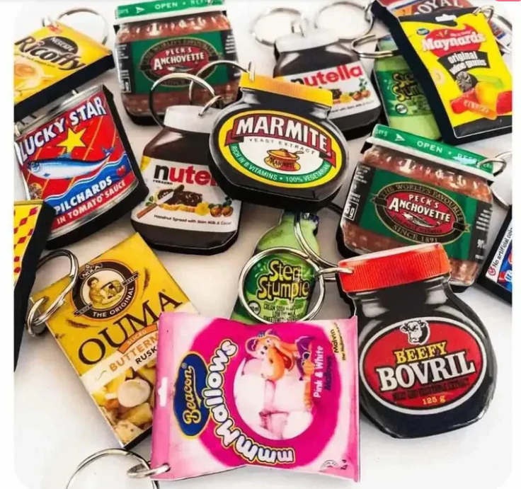 Grocery Keychains