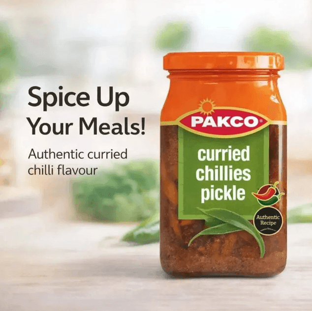 Pakco Curried Chillies Pickle - 325g