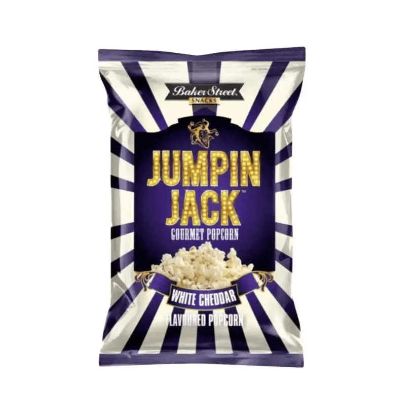 Bakers Street Jumpin Jack - White Cheddar 100g