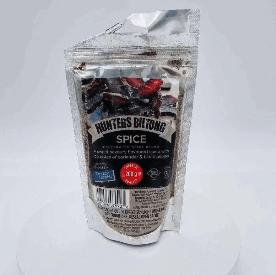 Freddy Hirsch Hunters Biltong Spice 200g (Seasoning ONLY)