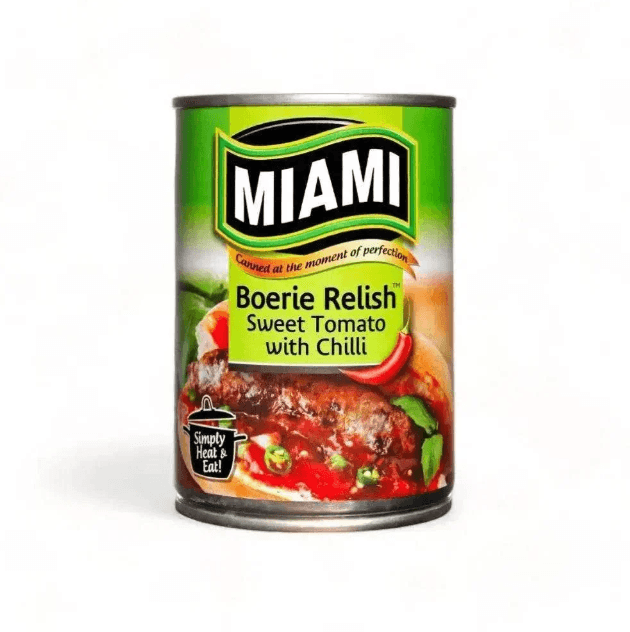 Miami Boerie Relish - Sweet Tomato WITH CHILLI - 450g
