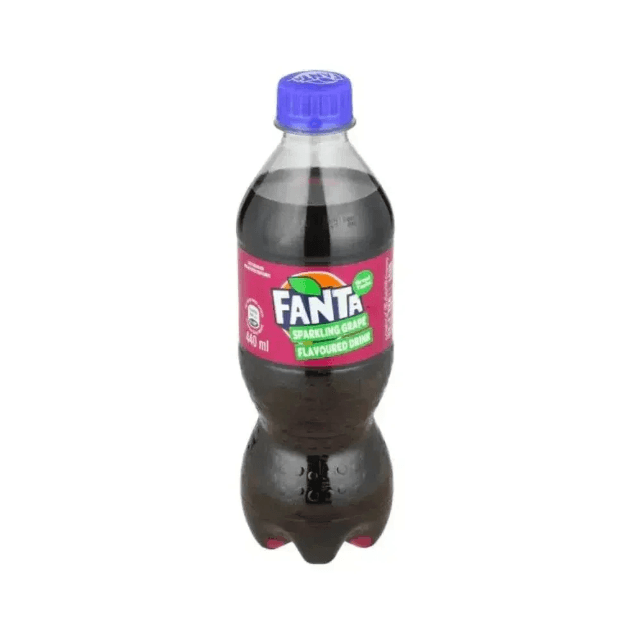 Fanta Grape Bottle (440ml) (Low kilojules)