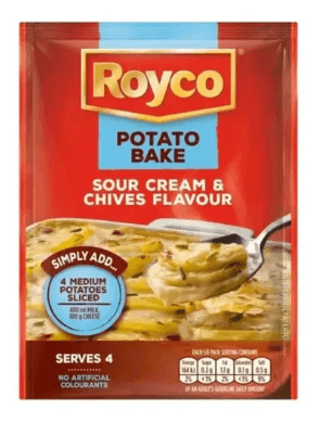 Royco Potato Bake - Sour Cream & Chives 40g