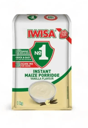 IWISA Instant Maize Porridge (Vanilla flavour) - 1kg