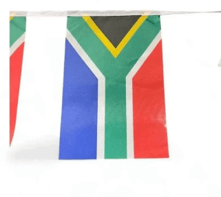 South African Flag Bunting (20 flags - 5m)