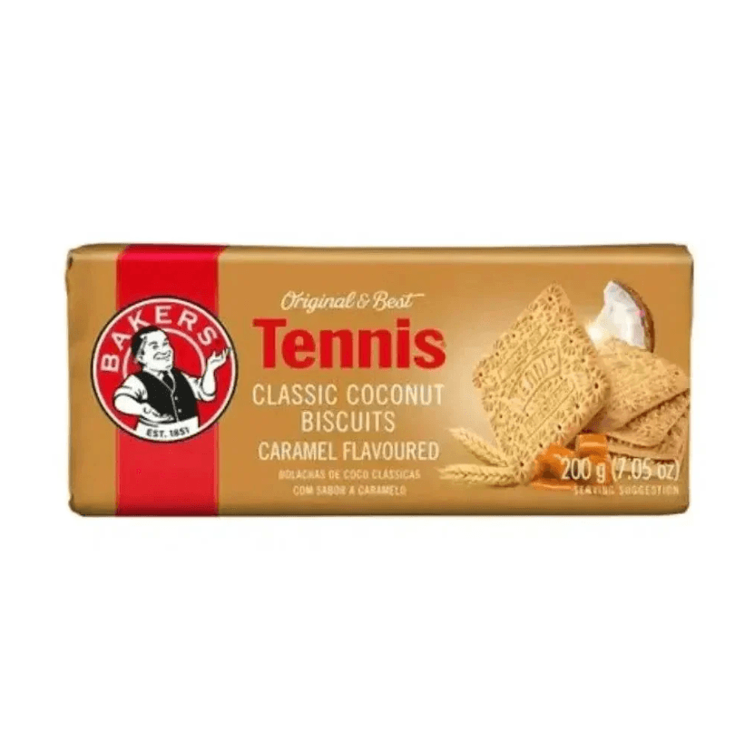 Bakers Tennis Biscuits - Caramel 200g
