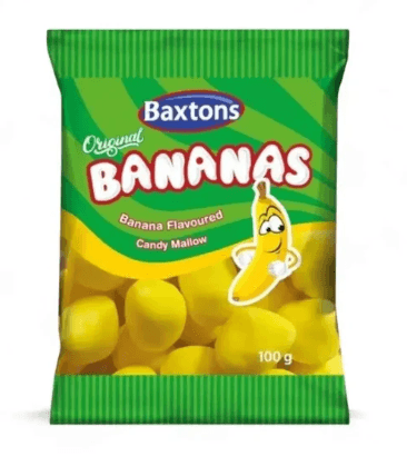 Baxtons Mallow Banana - 100g
