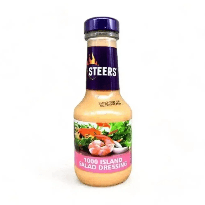Steers 1000 Island Salad Dressing Sauce 375ml (Glass bottle)