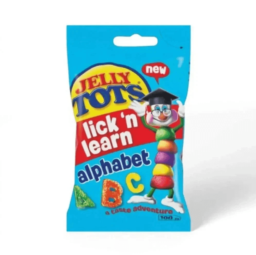 Beacon Jelly Tots - Lick & Learn Alphabets 100g