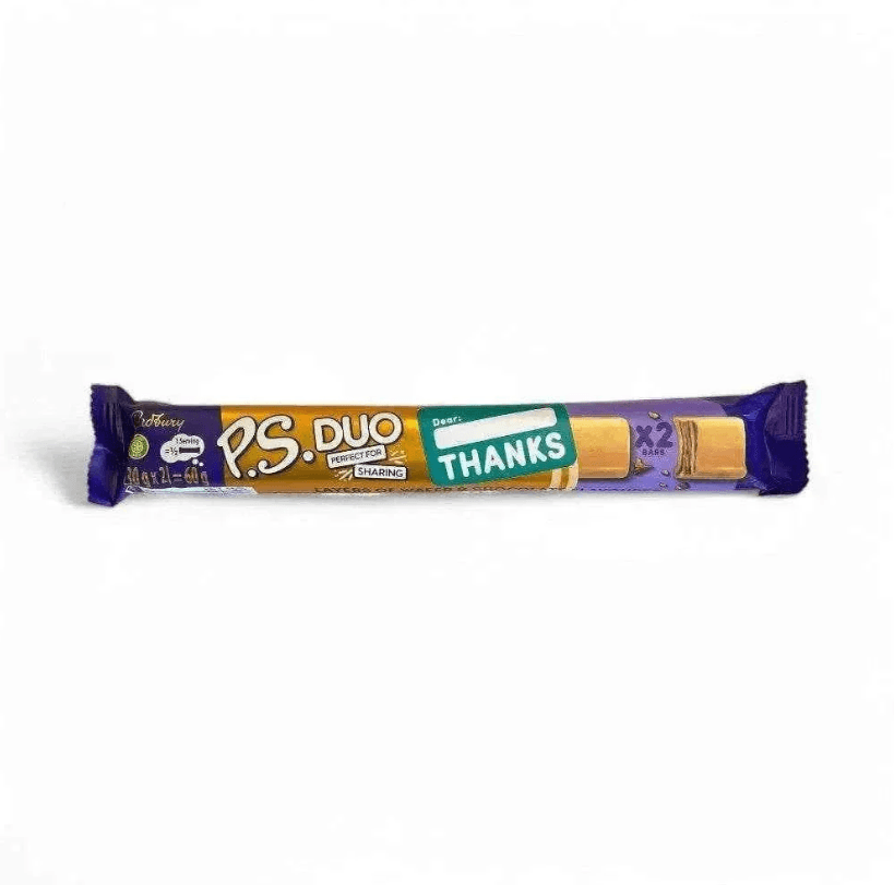Cadbury's Chocolate PS Duo (30g x 2)