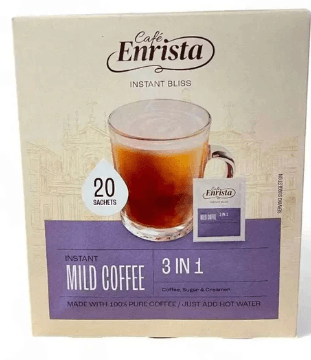 Cafe Enrista Coffee - 3-In-1 Mild Smooth & Creamy 500g (Pack of 20)