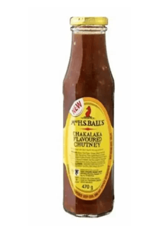 Mrs Balls Chakalaka Chutney 470g - Spicy South African Flavor *