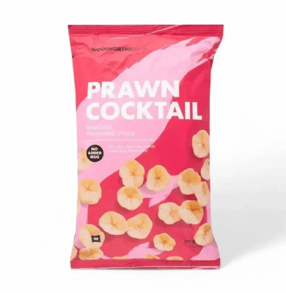 Woolworths - Prawn Cocktail Chips - 125g