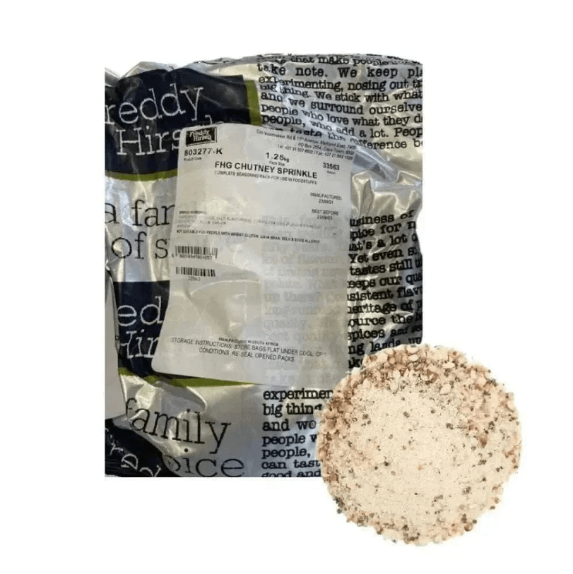 Freddy Hirsch Chutney Sprinkle - 1.25kg (Seasoning ONLY)