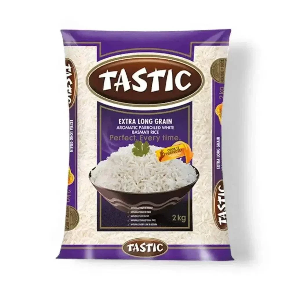 Tastic Rice Extra Long Grain Aromatic White Basmati Rice - 2kg *