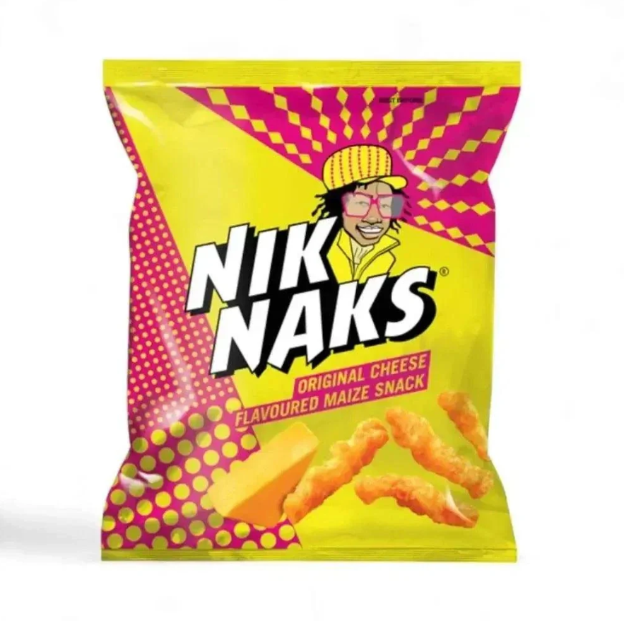Simba Mini Nik Naks Cheese - 50g (perfect for school lunch boxes)
