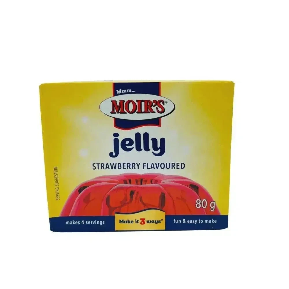 Moir's Jelly - Strawberry 80g