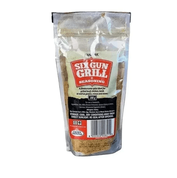 Crown National - Six Gun Grill Spice 200g