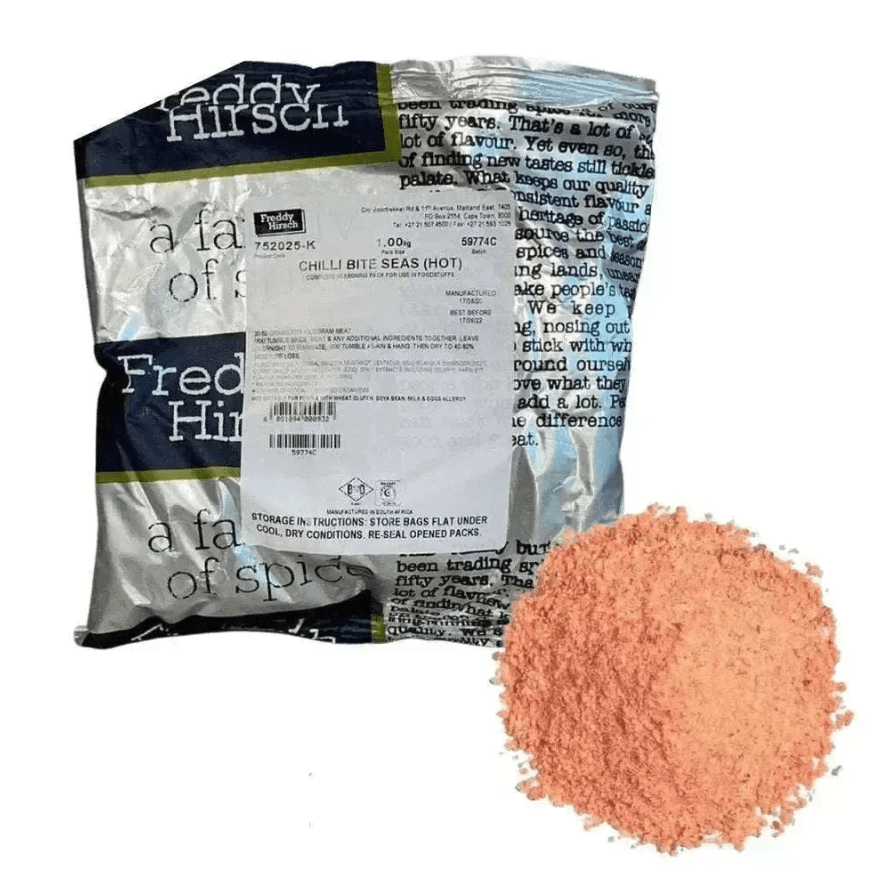 Freddy Hirsch Chilli bite Hot - 1kg (Seasoning ONLY)