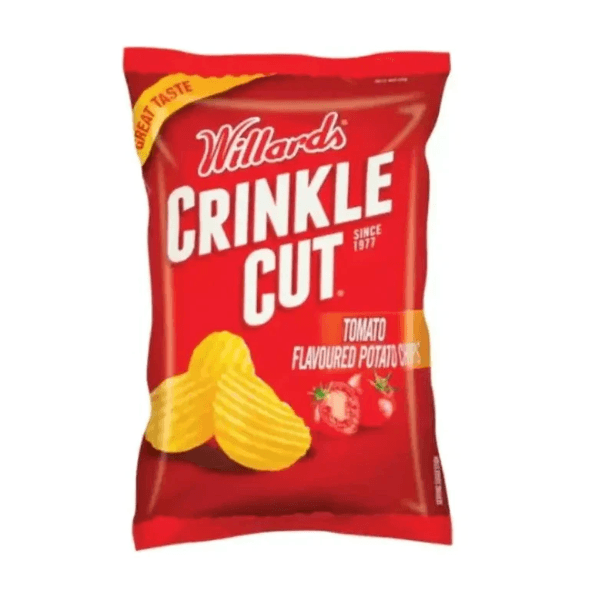 Willards Crinkle Cut - Tomato 120g