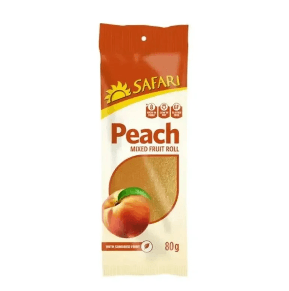 Safari Fruit roll Peach 80g