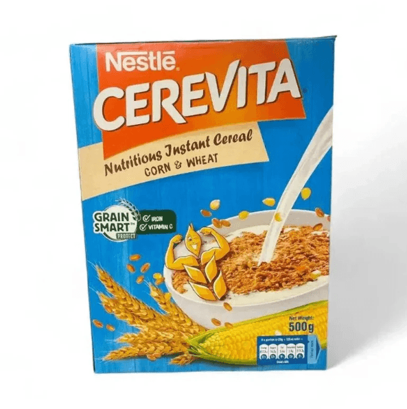 Nestle Cerevita Nutritious Instant Cereal (Corn & Wheat) - 500g
